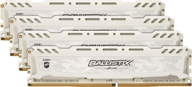 DDR4 32GB 2666-16 Ballistix Sport LT SR biały (white) kit of 4 Crucial